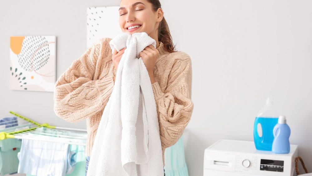 the pleasant smell of laundry
