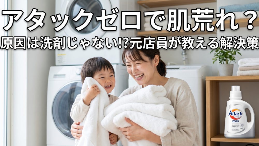 アタックゼロで肌荒れ？