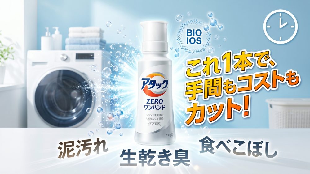 アタックゼロ　漂白剤　いらない